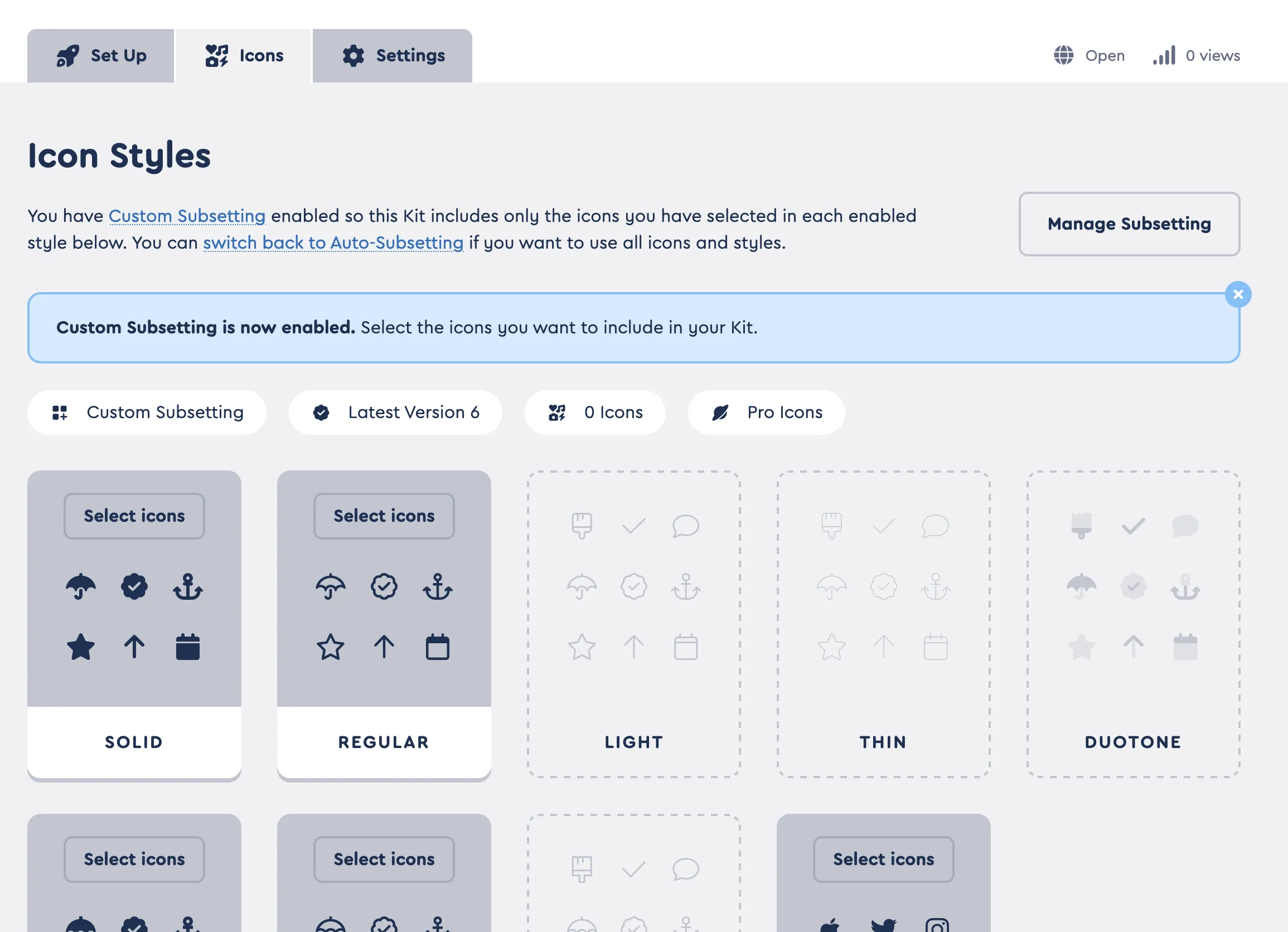 A Kit Ready to Subset
